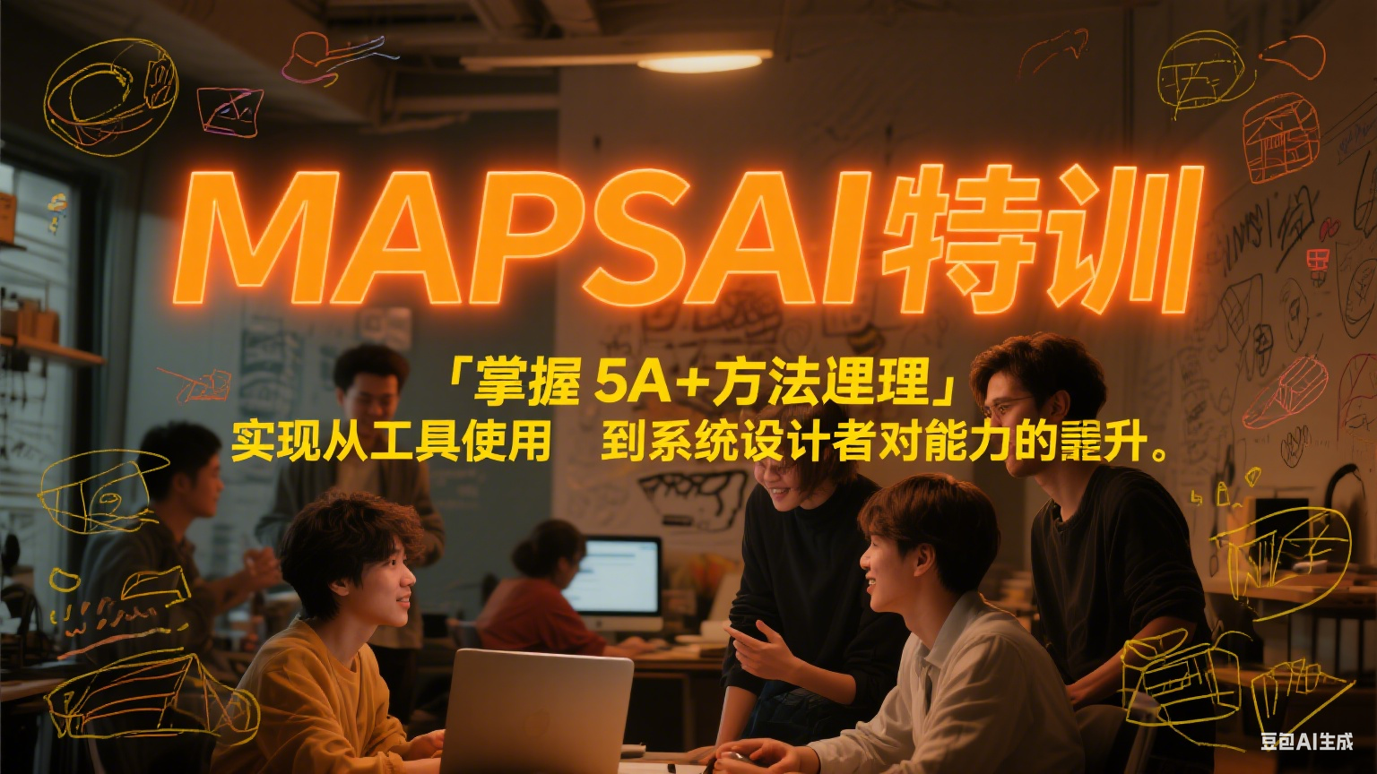 MAPSAI 特训，掌握 5A + 方法论，实现从工具使用者到系统设计者的能力跃升-优优云网创