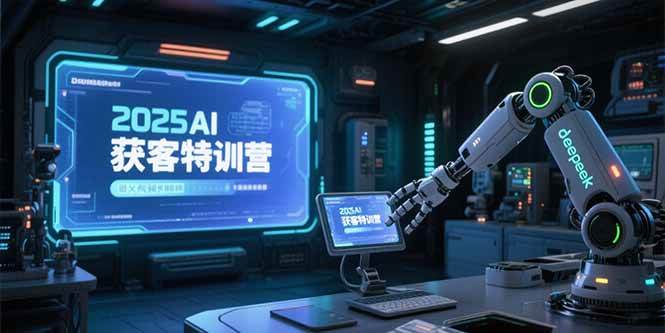 （15289期）2025AI获客特训营，AI图文视频全制作，deepseek工具实操教学-优优云网创