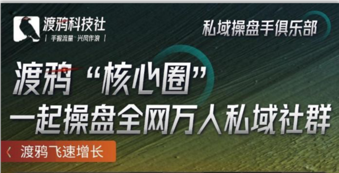 （15218期）渡鸦科技社-会员权益介绍-视频教程展示-优优云网创