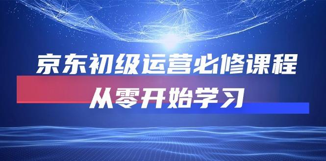 京东初级运营必修课程，从零开始学习(49节课-优优云网创