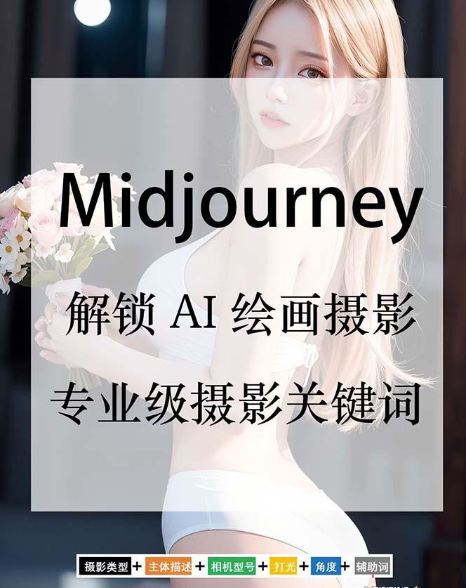 Midjourney关键词-解锁AI绘画专业级人工智能摄影关键词表-优优云网创