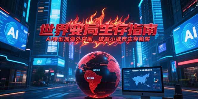 （15220期）付费文章《世界变局生存指南，AI转型加海外突围，破解小城市生存陷阱》-优优云网创