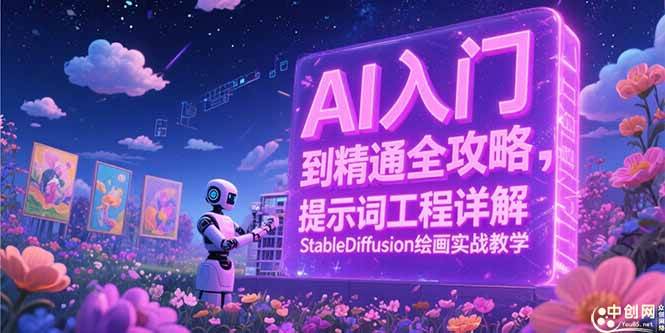 （15181期）AI入门到精通全攻略，提示词工程详解，StableDiffusion绘画实战教学-优优云网创